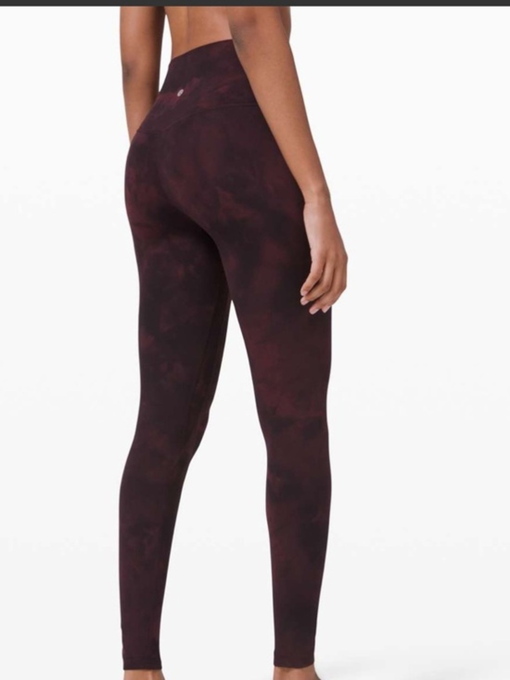Lululemon Align High-Rise Leggings in Cassis Diamond Dye